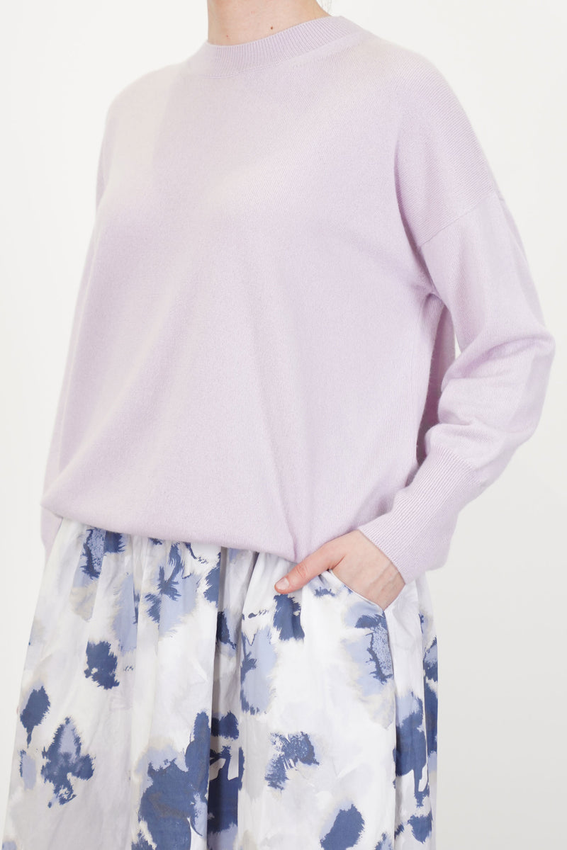 front view of bergabel rina pullover peony