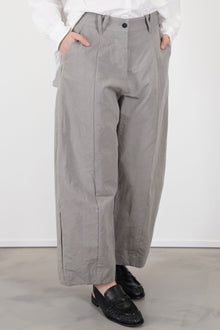 sandra cotton linen pants mink