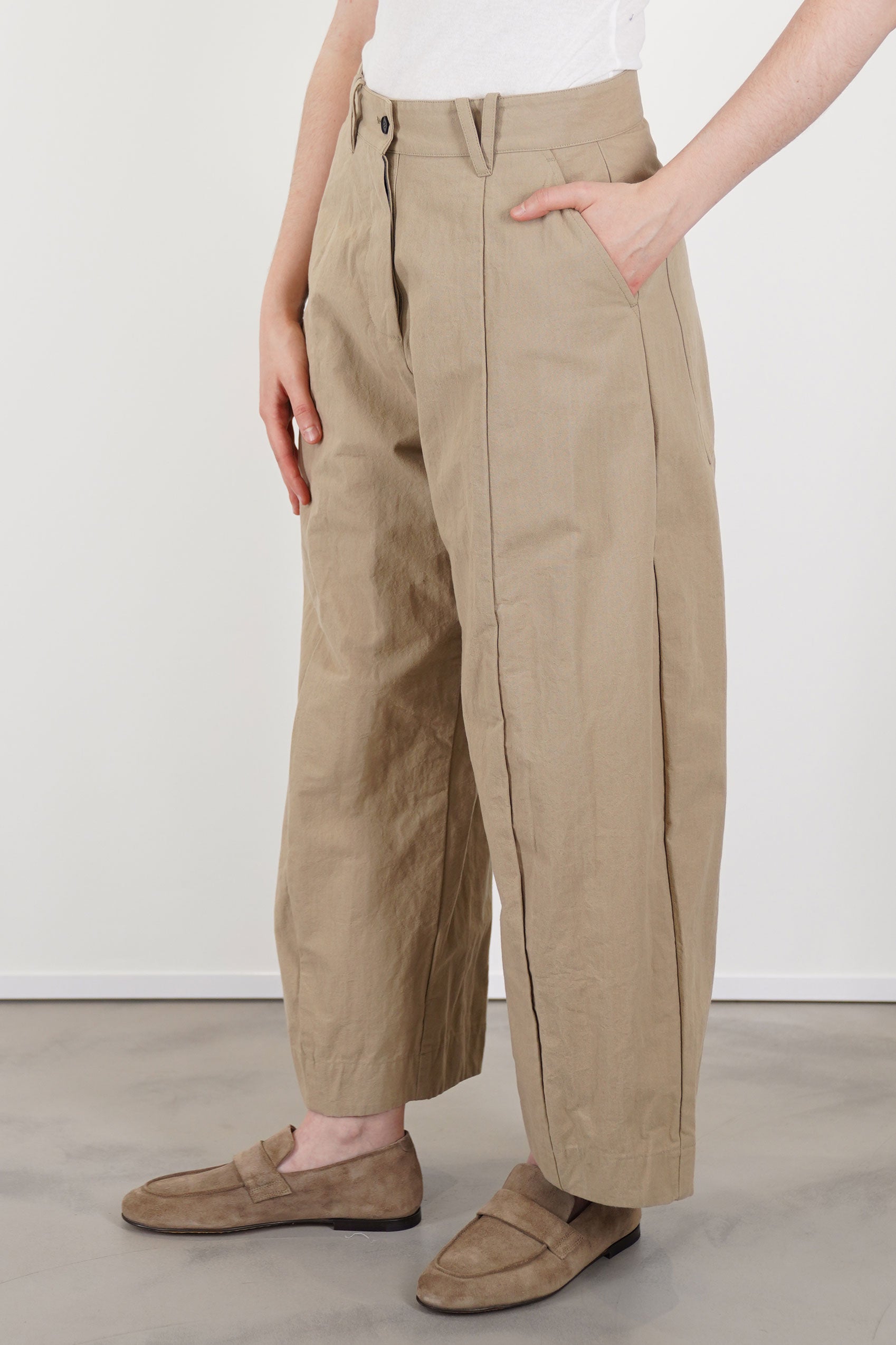 bergfabel sandra pants cream | carrousel the store