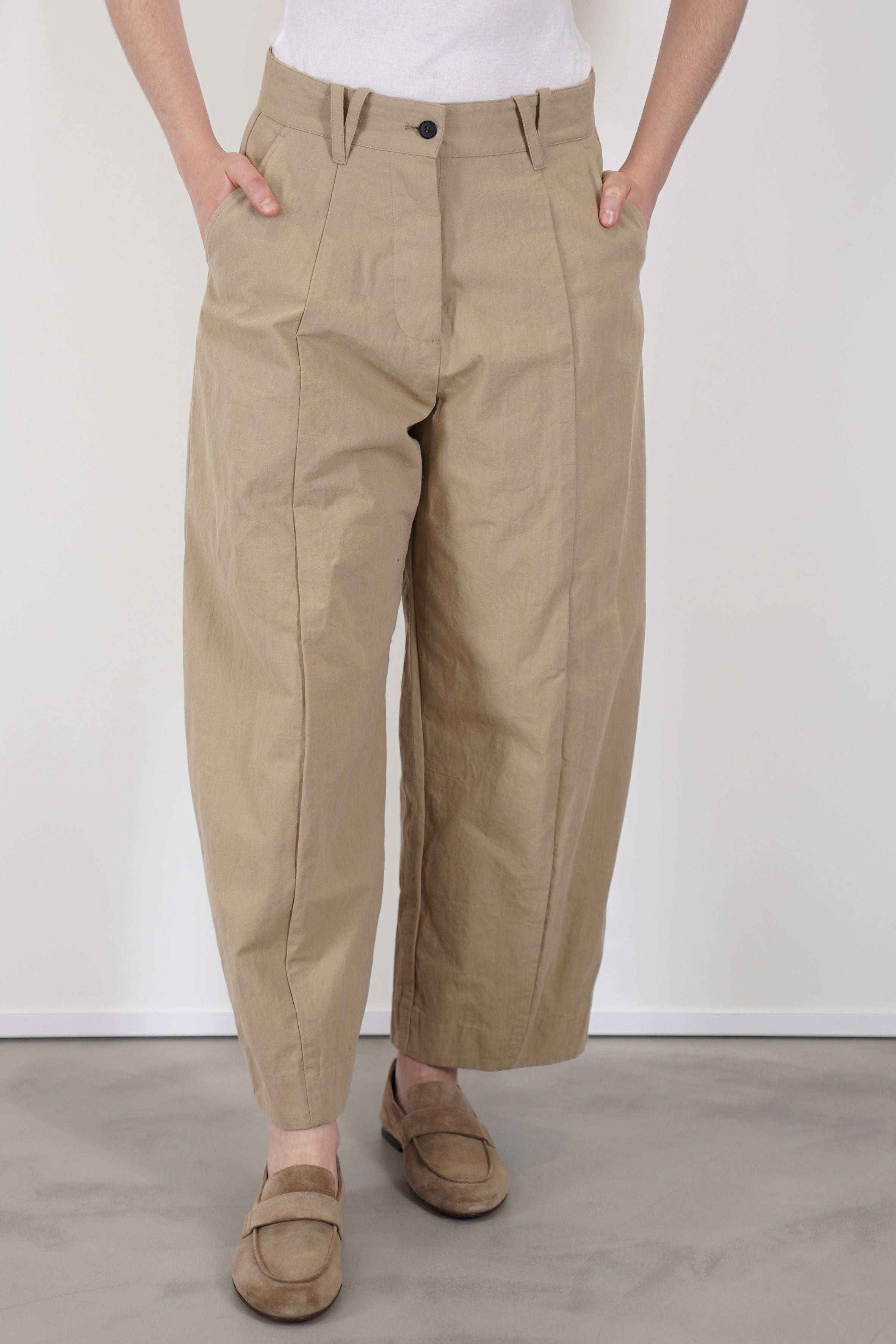 bergfabel sandra pants cream | carrousel the store