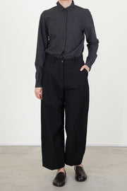 sandra pants wool black stripe