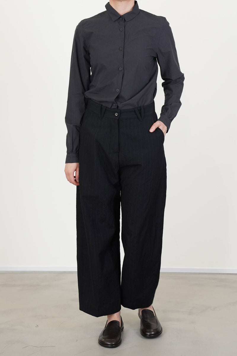 sandra pants wool black stripe