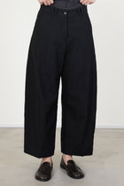 sandra pants wool black stripe