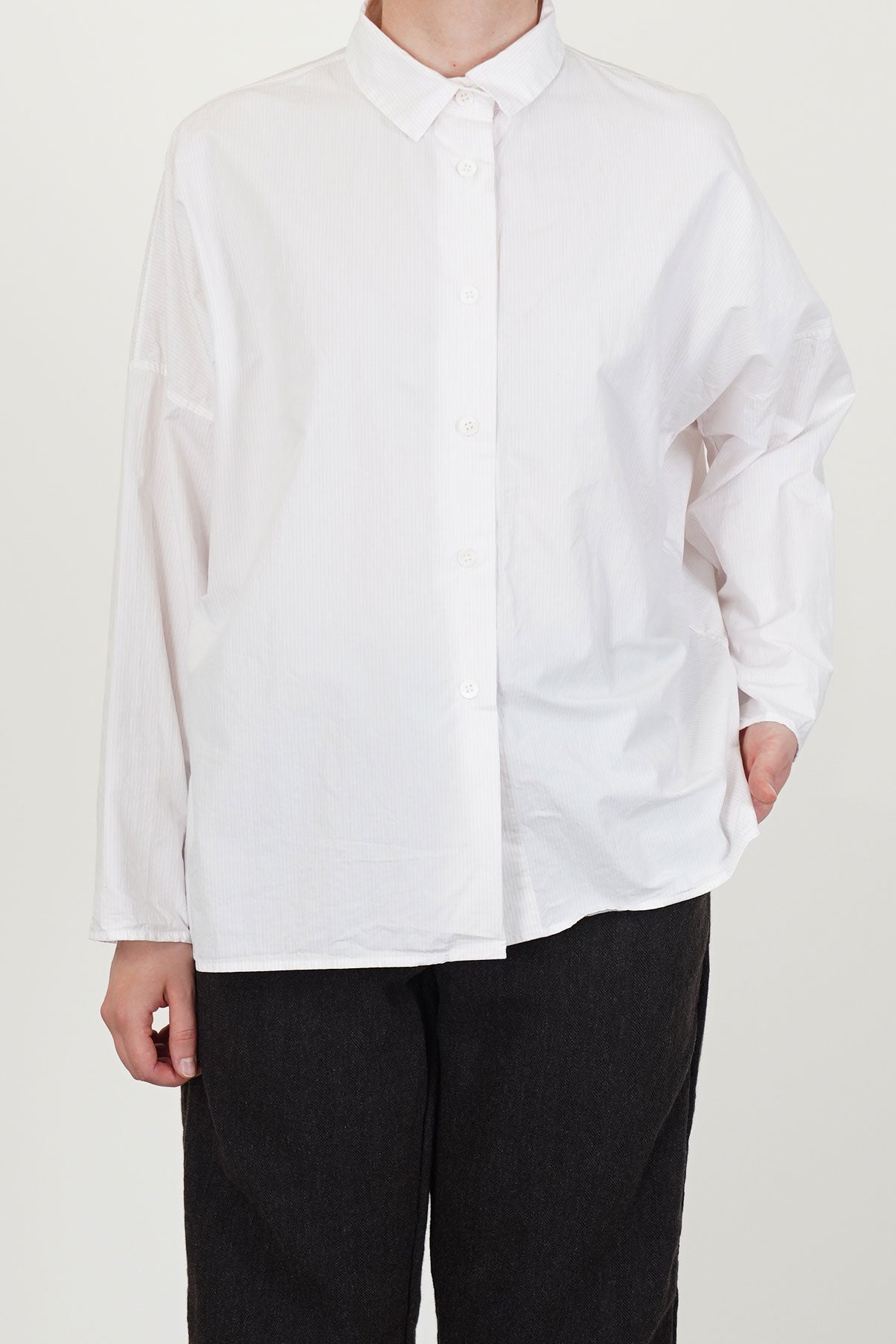 tina shirt pink stripe