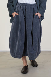 velvet skirt carla moon blue
