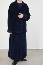3 pocket blazer corduroy blue