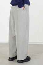 ankle pants corduroy grey