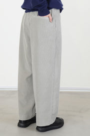 ankle pants corduroy grey