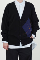 long cardigan cashmere black
