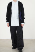 long cardigan cashmere black