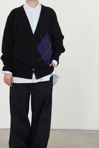 long cardigan cashmere black