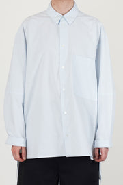 plain shirt pale blue