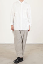 plain shirt white