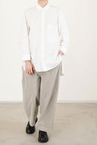 plain shirt white
