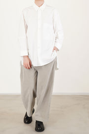 plain shirt white