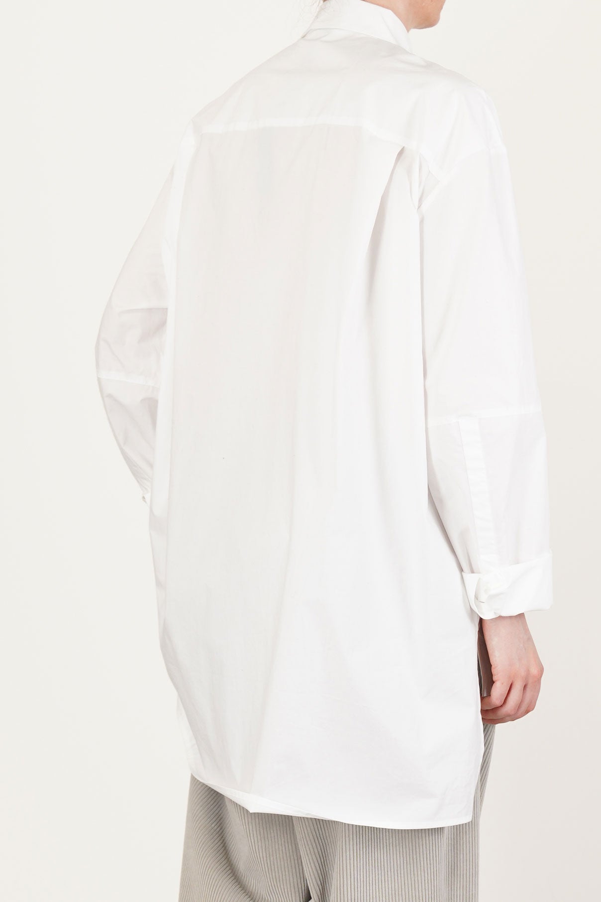 plain shirt white