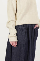 softy jumper wool cash oatmeal 25hk031