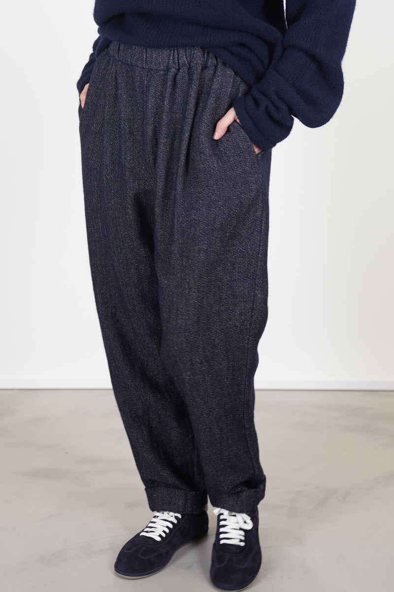 simple tippy pant indigo orfp007