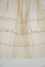frilly skirt natural