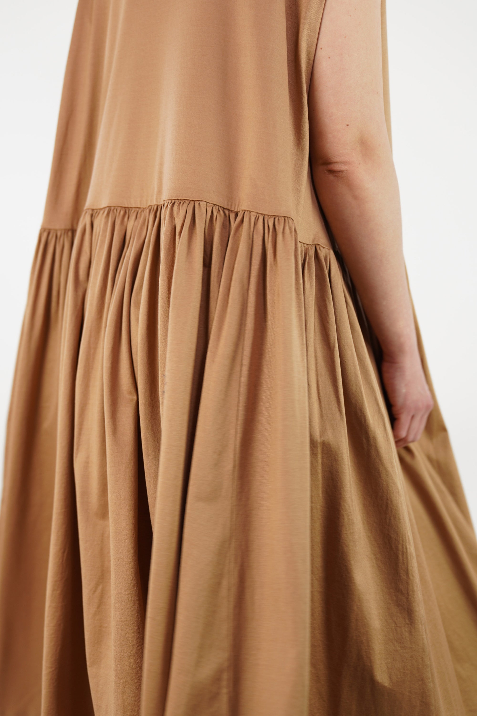 ccc jersey dress camel 20fr431