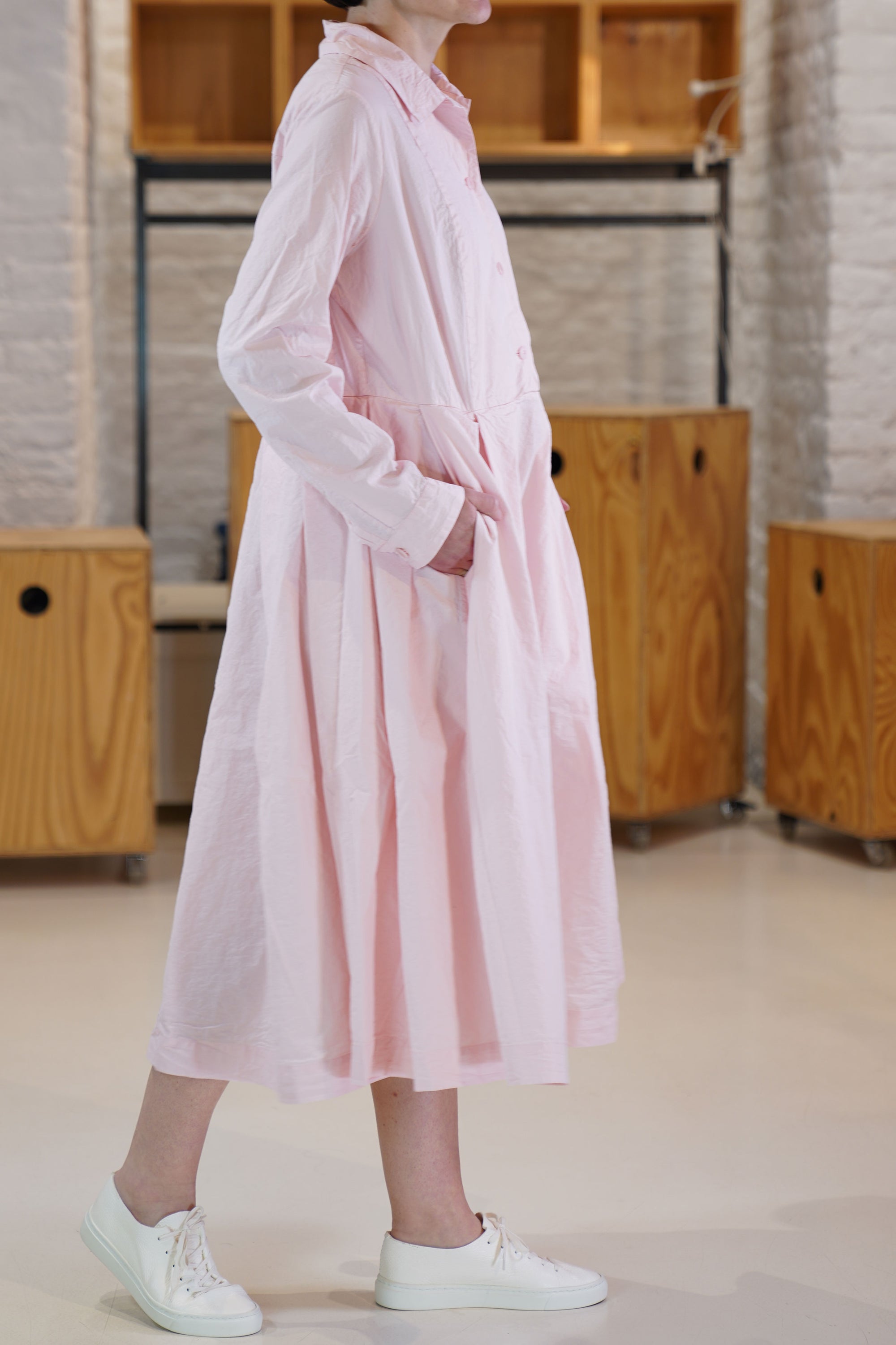 recit dress tafta pink 22fr495
