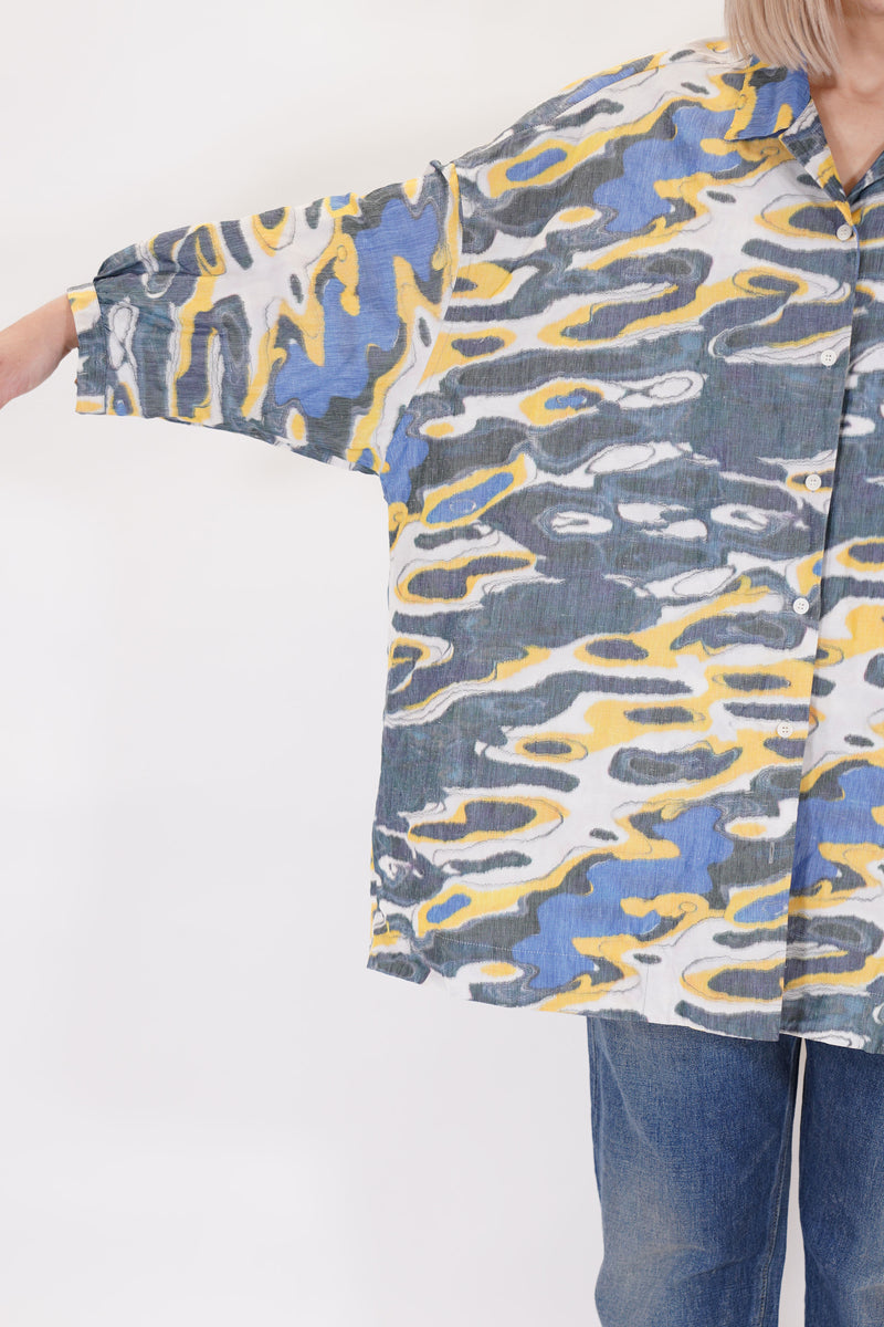 may shirt ikat as is