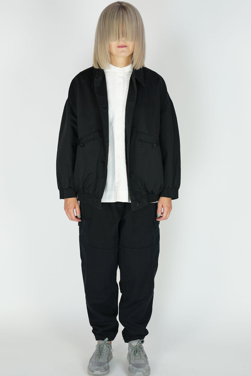 mamo blouson black