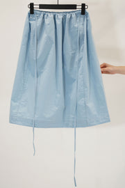 square skirt sky blue
