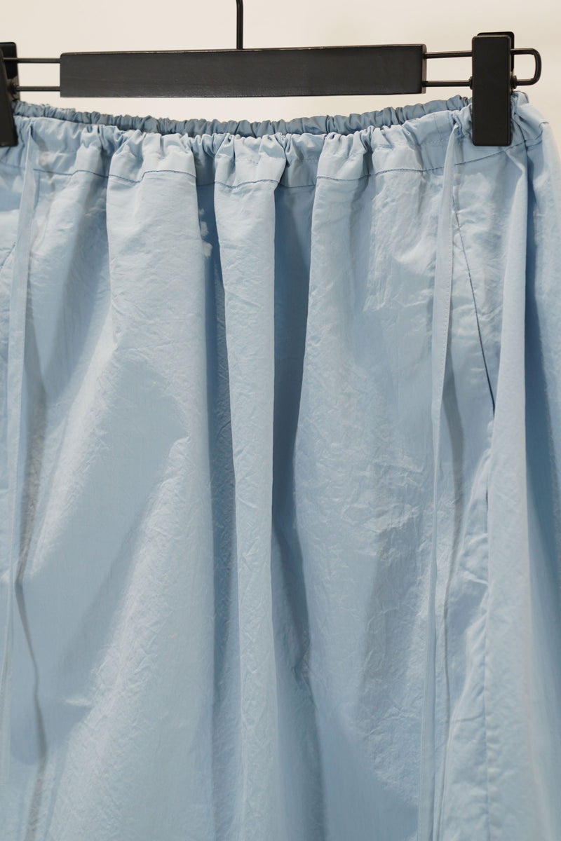 square skirt sky blue