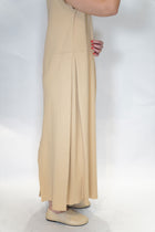 coste 2/2 dress almond 24fk017