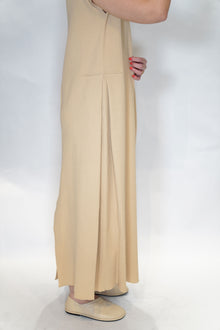 coste 2/2 dress almond 24fk017