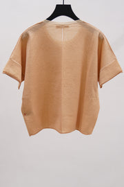 doppio t-shirt blush almond