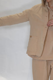 vallee jacket latte