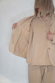 vallee jacket latte