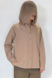 cotton linen alix shirt sand 24fc375