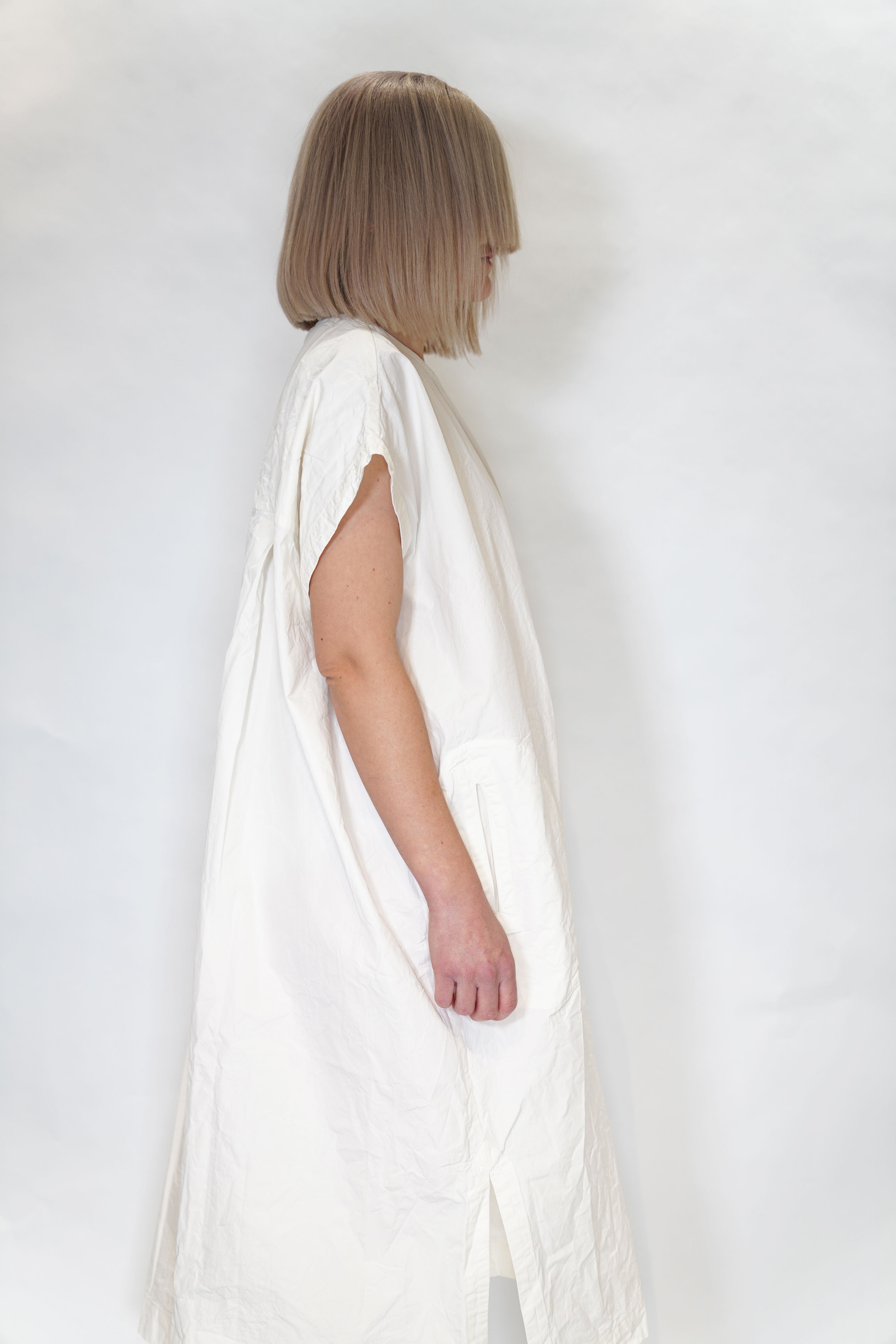 casey casey odem dress off-white 24FR518 | carrousel the store