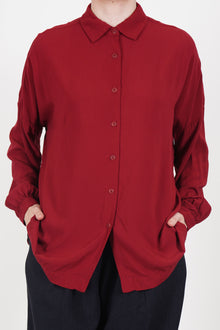 squarbi shirt oxblood 25fc411
