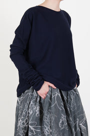 casey casey seamless jumper cashmere night crafted in a fine pure cashmere, knitted in 15 gauge for a compact yet exceptionally soft finish. 