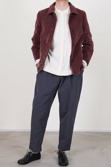 casey casey tippy pant blu skullfeaturing side seam pockets, a relaxed and loose fit, tapered leg.