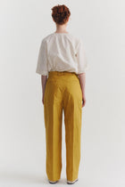 back view of casey casey sienna pant tough poplin tango