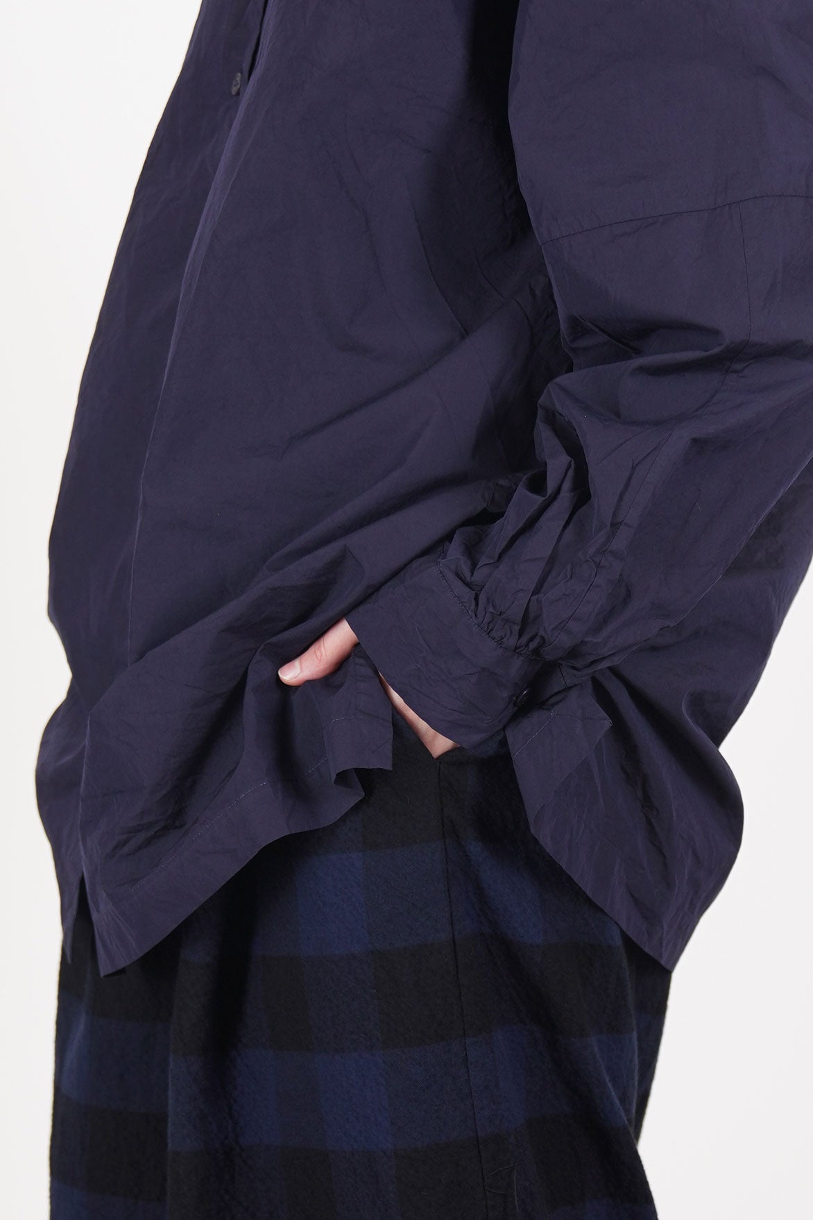 element shirt taff silk navy orfc020