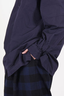 element shirt taff silk navy orfc020