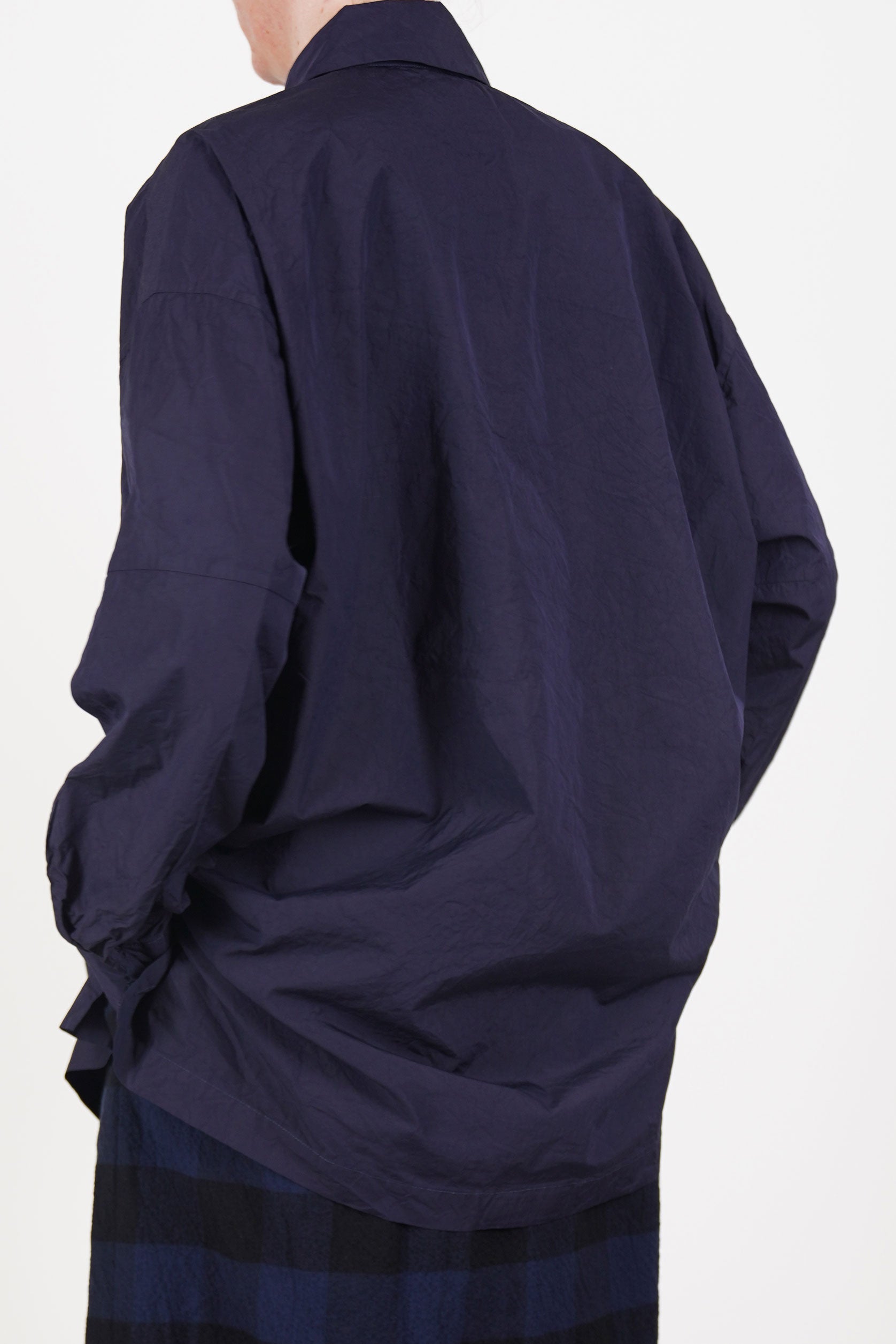 element shirt taff silk navy orfc020