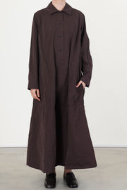 a-line dress ebony