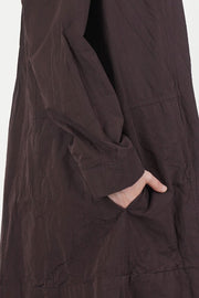 a-line dress ebony