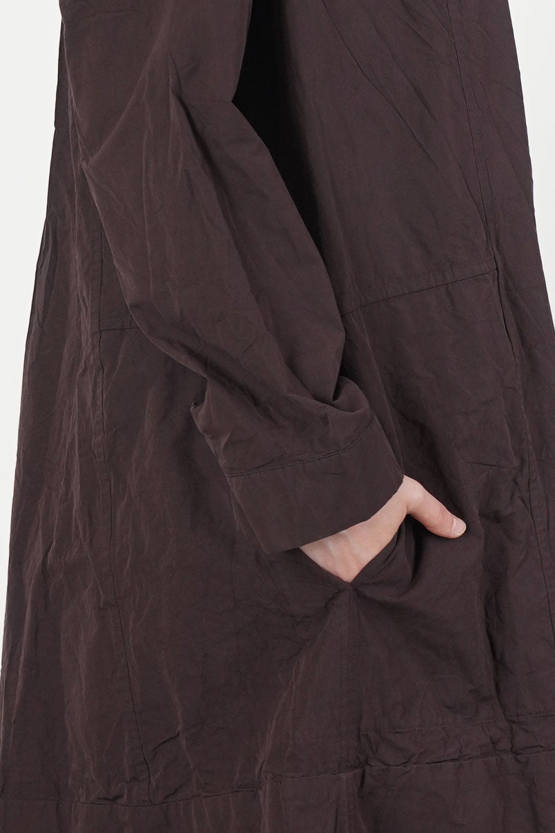 a-line dress ebony