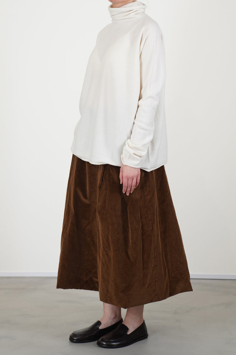 chimney seamless jumper cashmere porcelain