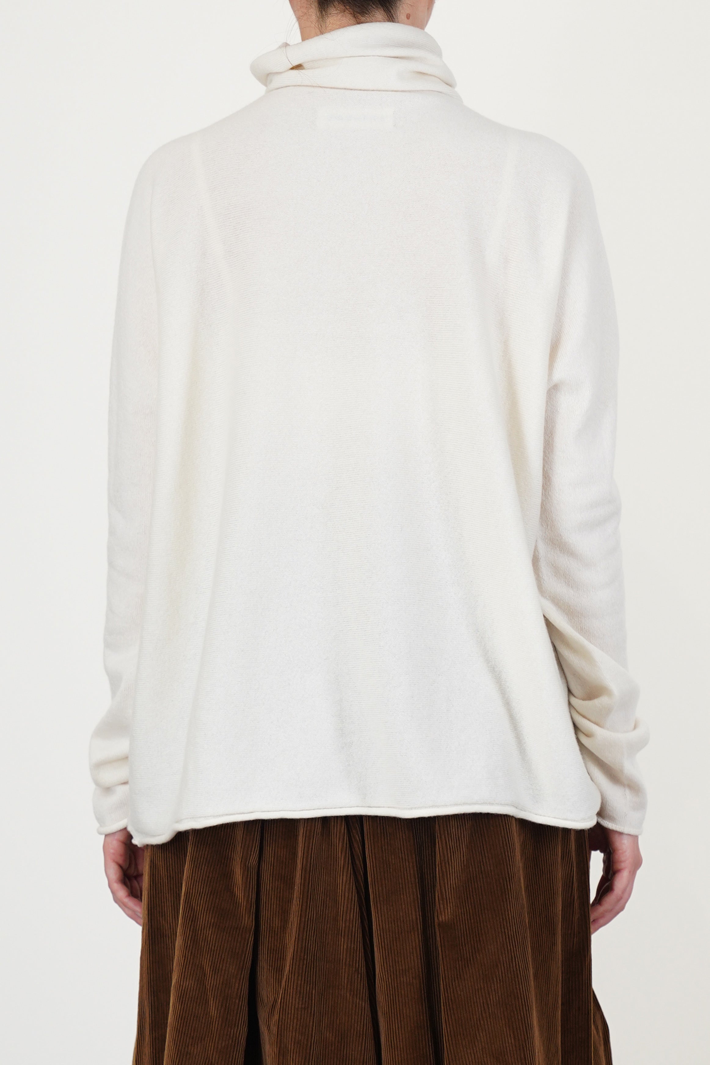 chimney seamless jumper cashmere porcelain