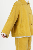 drays jacket velvet gold