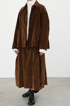 drays travail jacket cord tan